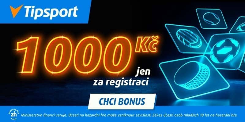 Tipsport streamy a TV Tipsport: recenze, podmínky, návod, program, sportovní přenosy zdarma 2 Vsaďte si u Tipsportu s bonusem 1000 Kč