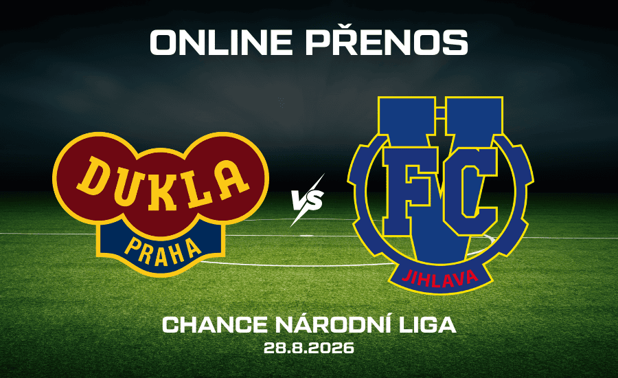 ONLINE: Dukla Praha - Jihlava |28.8.| Chance Národní Liga (live stream zdarma) 1 Dukla Praha - Jihlava v 6. kole Chance Národní Ligy