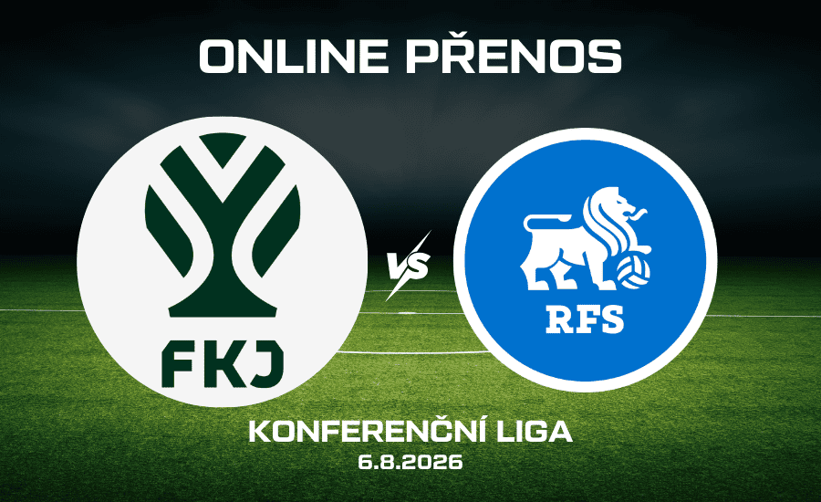 ONLINE: Jablonec - RFS Riga |6.8.| Konferenční liga živě, live stream zdarma na 3. předkolo 1 ONLINE: Jablonec - RFS Riga Konferenční liga 6.8. 2026
