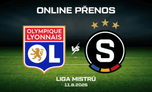 Kde sledovat Lyon - Sparta živě Liga mistrů 11.8. 2026