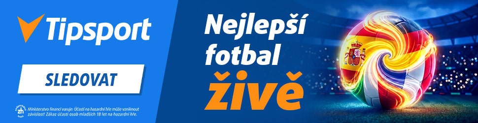 Nejlepší fotbal živě na Tipsport TV 970 x 250