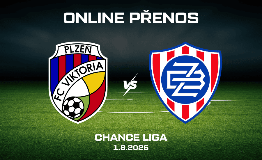 ONLINE: Viktoria Plzeň - Zbrojovka Brno 1.8. Chance Liga