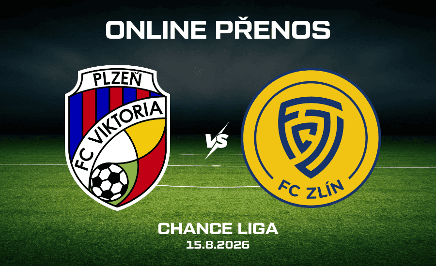 Viktoria Plzeň vs Zlín Chance liga 15. 8. 2026
