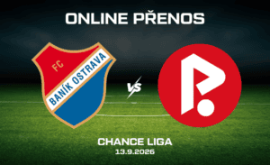 Baník - Pardubice živě Chance Liga 13.9. 2026