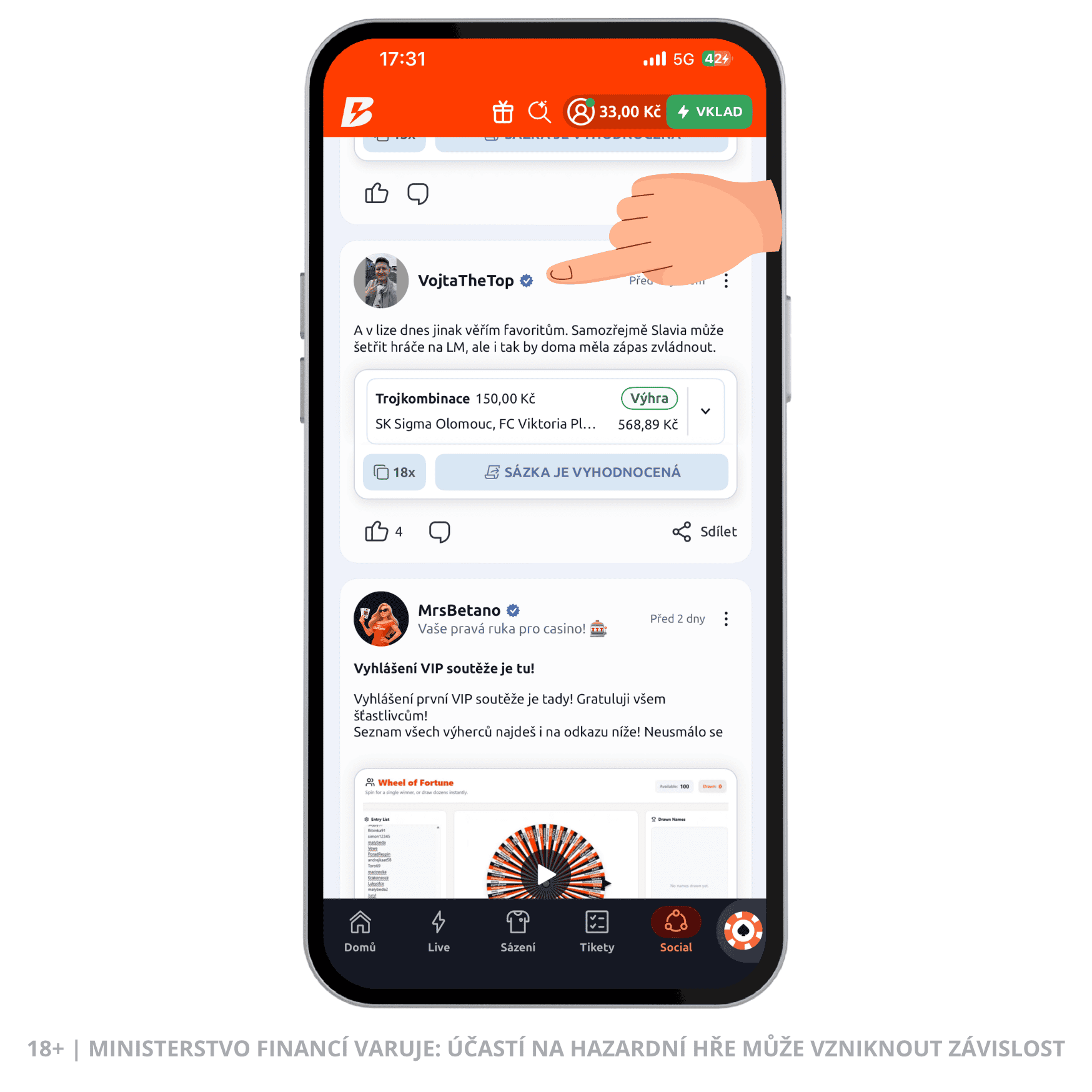Betano Social Influenceři Betano Social Influenceři