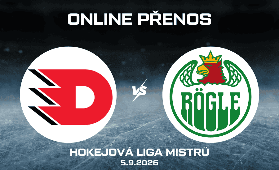 Pardubice - Rögle živě 5.9. 2026