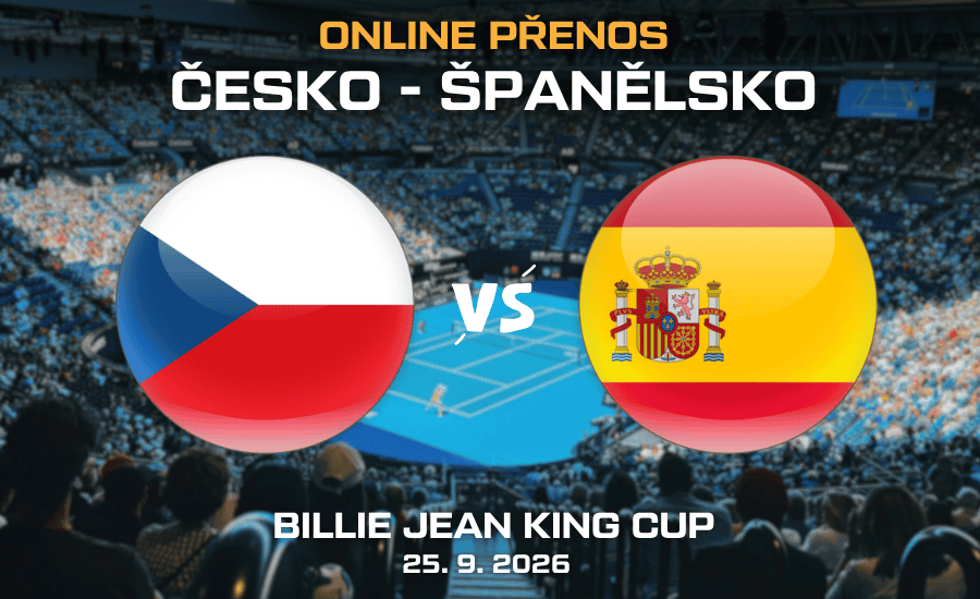 Kde sledovat Česko - Španělsko živě |25.9.| Pohár Billie Jean Kingové přes live stream zdarma (semifinále) 1 Kde sledovat Česko - Španělsko živě BJK Cup
