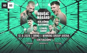 Oktagon 93 Brno: program, karta, zápasy, live stream