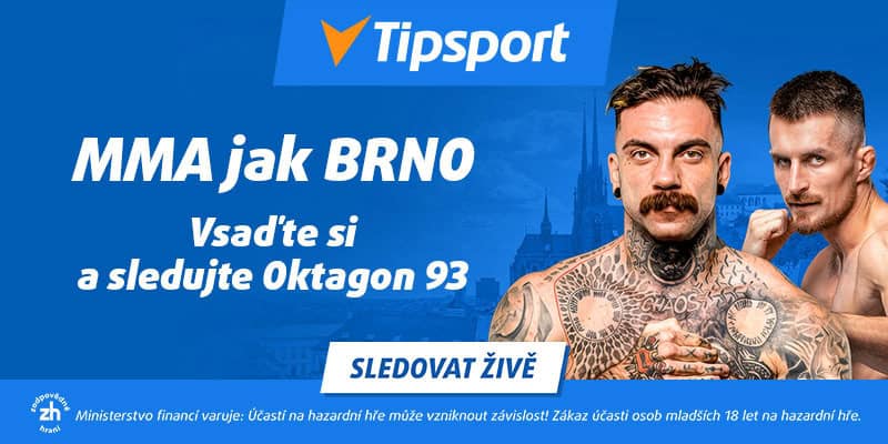 Oktagon 93 Brno |12.9.| Roušal, Kalašnik, Lengál nebo Hála živě a zdarma 2 OKTAGON 93 Brno live stream zdarma