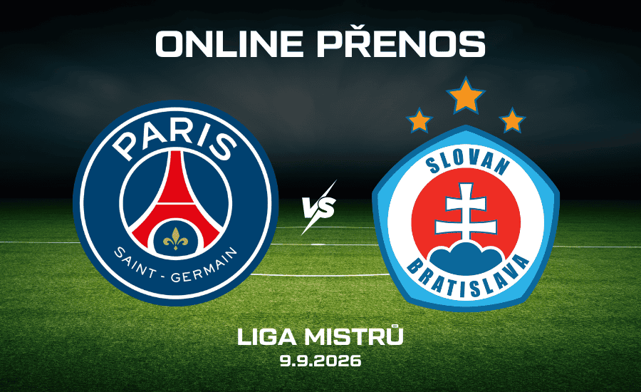 ONLINE: PSG - Slovan Bratislava živě |9.9.| Přenos 1. kola Ligy mistrů 1 PSG - Slovan Bratislava živě Liga mistrů 2026/27
