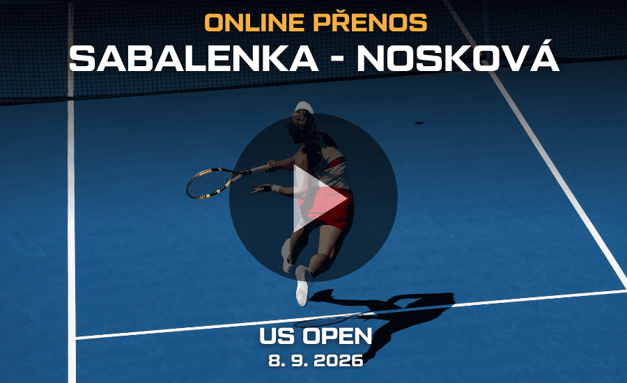Sabalenka - Nosková živě ve čtvrtfinále US Open 2026