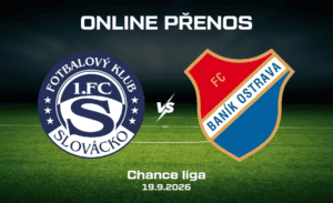 Slovácko - Baník online Chance Liga 19. 9. 2026