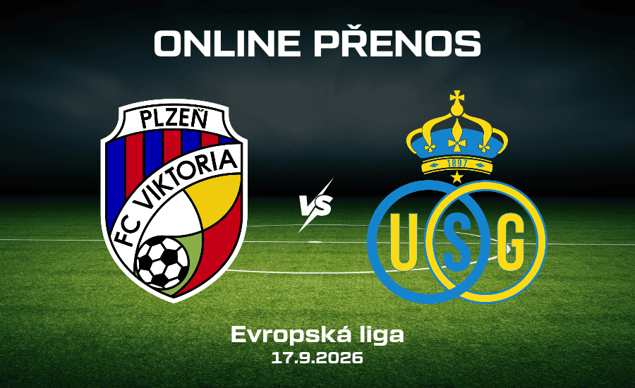 Plzeň - Royale Union ONLINE Evropská liga 17.9. 2026
