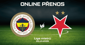 ONLINE: Fenerbahce – Slavia Praha LIVE |20.10.| Kde sledovat Ligu mistrů živě? (3. kolo)