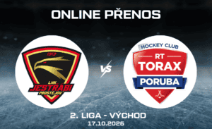 ONLINE: Prostějov – Poruba živě |17.10.| Přenos na hokejovou 2. ligu zdarma
