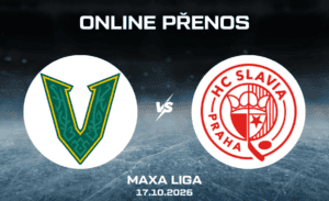 Vsetín – Slavia ONLINE |17.10.| Maxa Liga live stream zdarma (14. kolo)